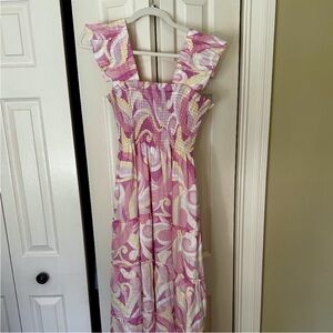 Hill House Home Ellie nap dress, candy kaleidoscope, XS